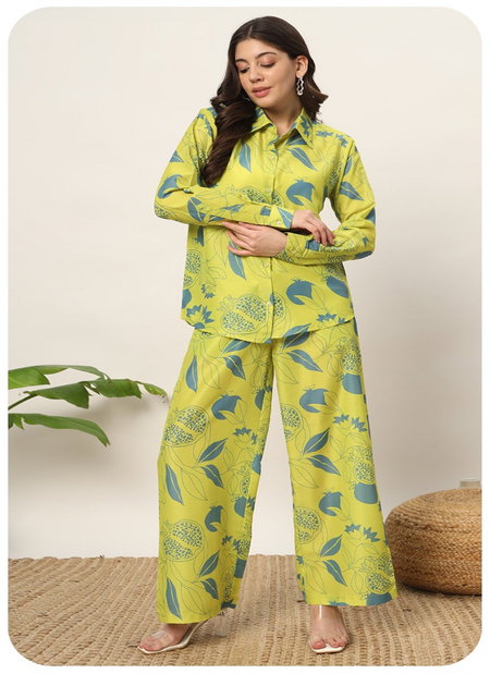 SET0140 Fiorra Summer Special Ladies Top With Bottom Cord Set Wholesale Online
